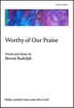 Worthy of Our Praise SATB choral sheet music cover